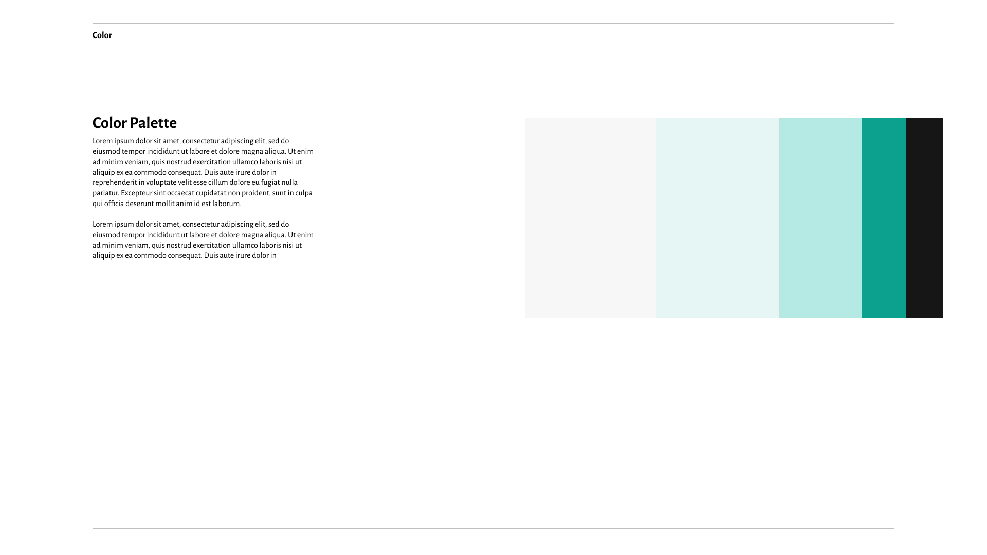 GekkoVet Color Palette