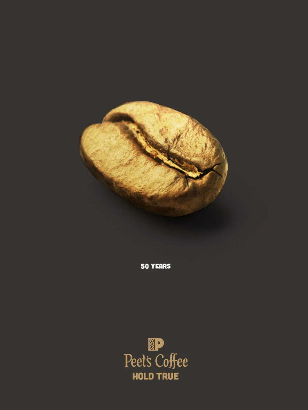 Peet's Coffee 50th Anniversary Poster